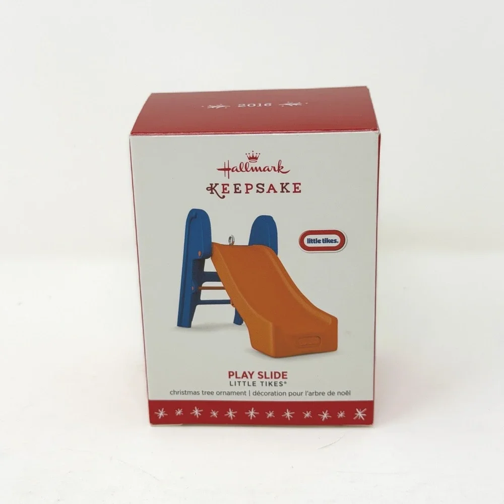 Hallmark 2016 Little Tikes Play Slide Keepsake Ornament Retro Toy Christmas